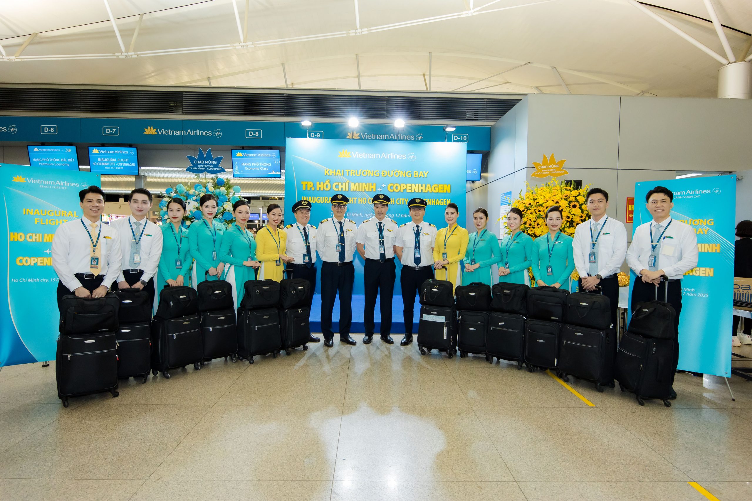 Vietnam Airlines Launches First-Ever Direct Service Between Ho Chi Minh City and Copenhagen