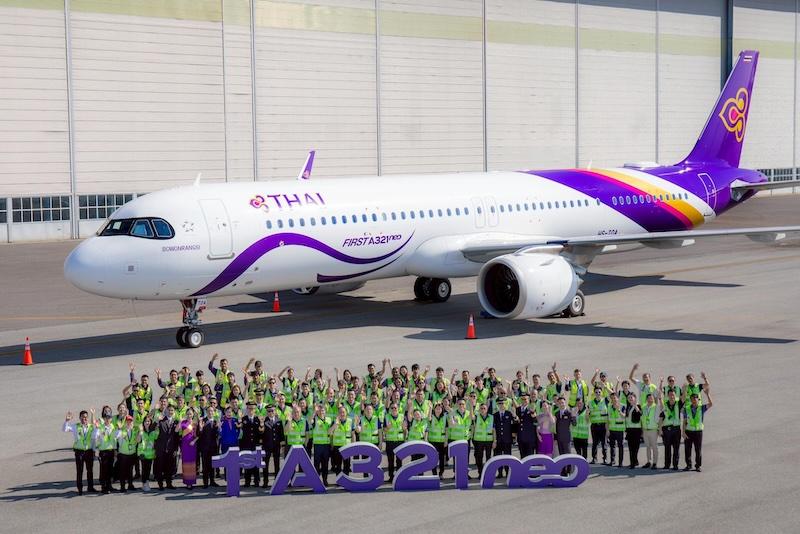 Thai Airways receives its first Airbus A321neo, with provisional routes revealed for early 2026 as the carrier expands its modernised regional fleet
