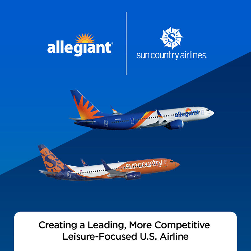 The U.S. airline landscape is preparing for another structural shift as Allegiant and Sun Country move to combine in a transaction valued at roughly $1.5 billion.