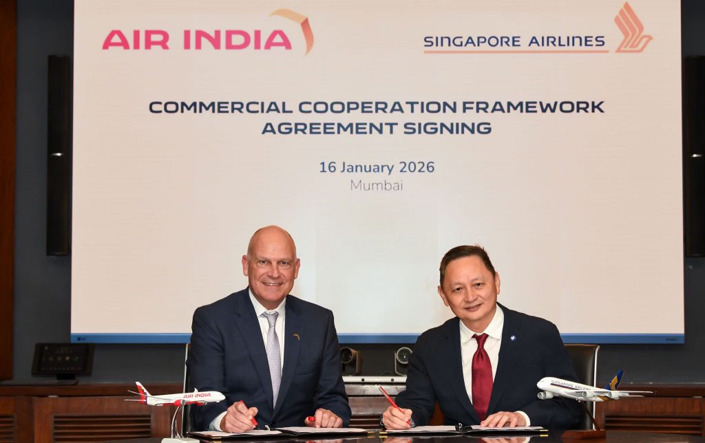 Air India strengthens global growth with new Saudia codeshare, deeper SIA partnership, and upgraded B787‑9 service on the Mumbai–Frankfurt route.