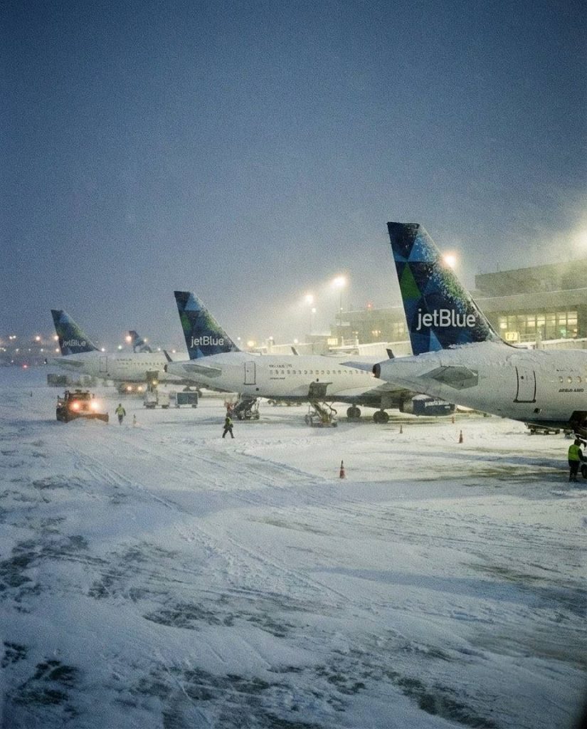 The aviation network in New York has been thrown into disarray as powerful winter Storm Hernando sweeps across the Northeast, forcing the cancellation of thousands of flights and bringing operations at the region’s busiest airports to a near halt.
