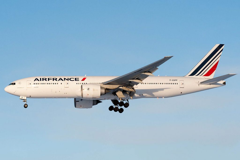 An Air France Boeing 777 flying from Bangkok to Paris declared an emergency and diverted to Tbilisi with a problem onboard.