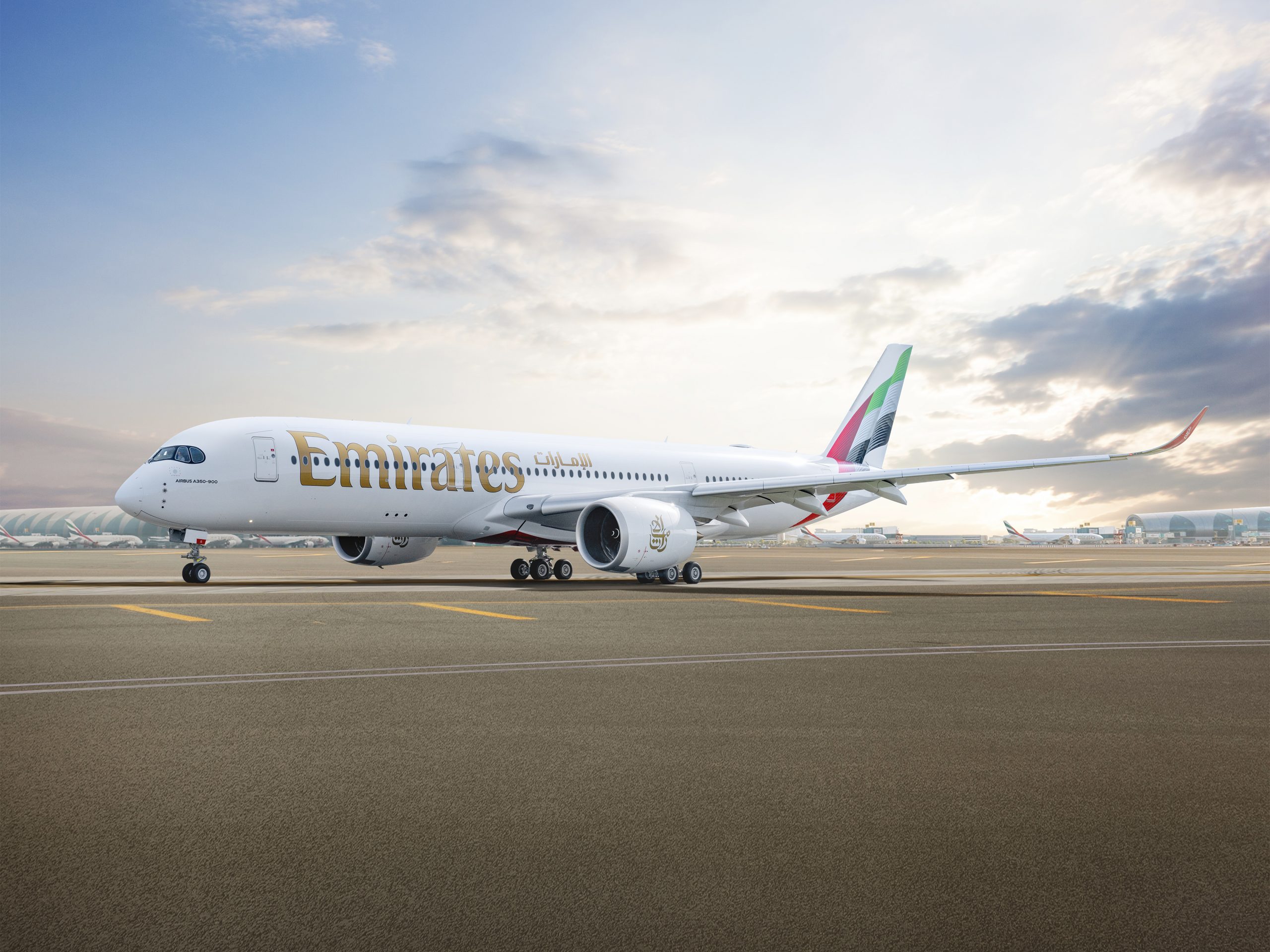 London Gatwick Welcomes The Emirates Airbus A350