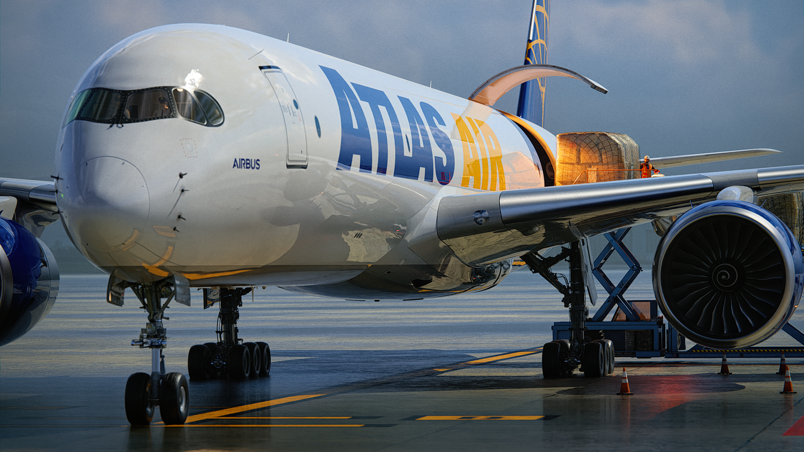 Atlas Air Places Major Order: 20 Airbus A350 Freighters