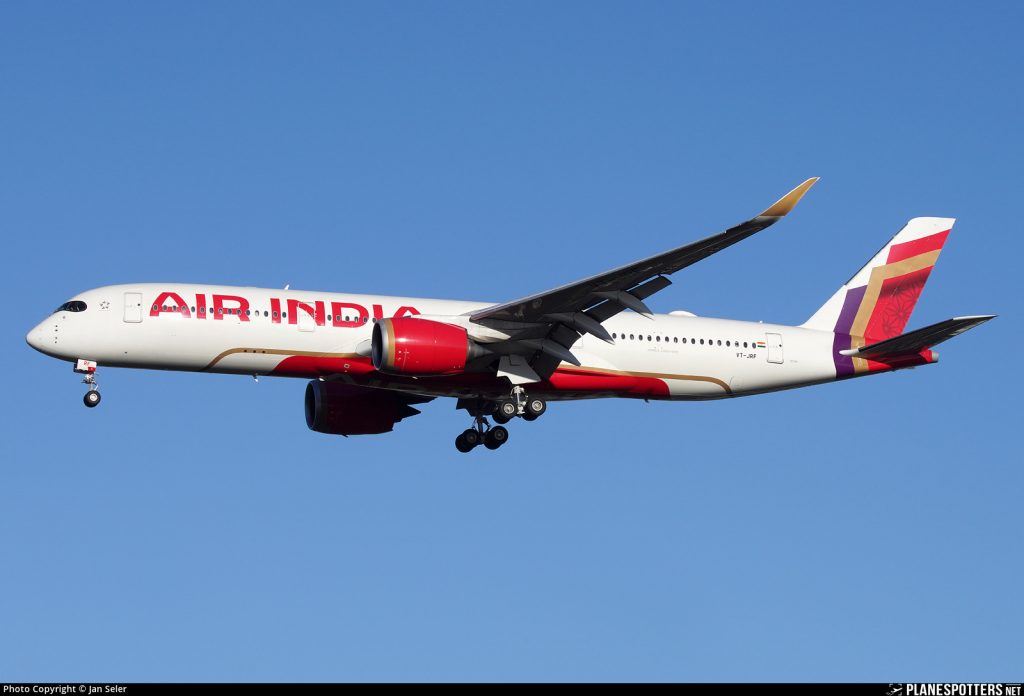 An Air India Airbus A350 operating a flight from New York to New Delhi diverted to Shannon due to an "unidentified noise" onboard.