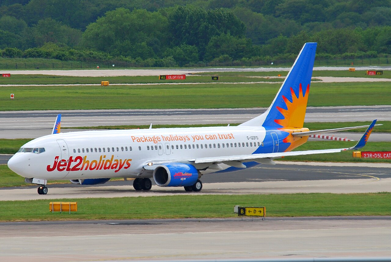 Jet2 Flight Makes Emergency Landing at Manchester Due To Lightning Strike