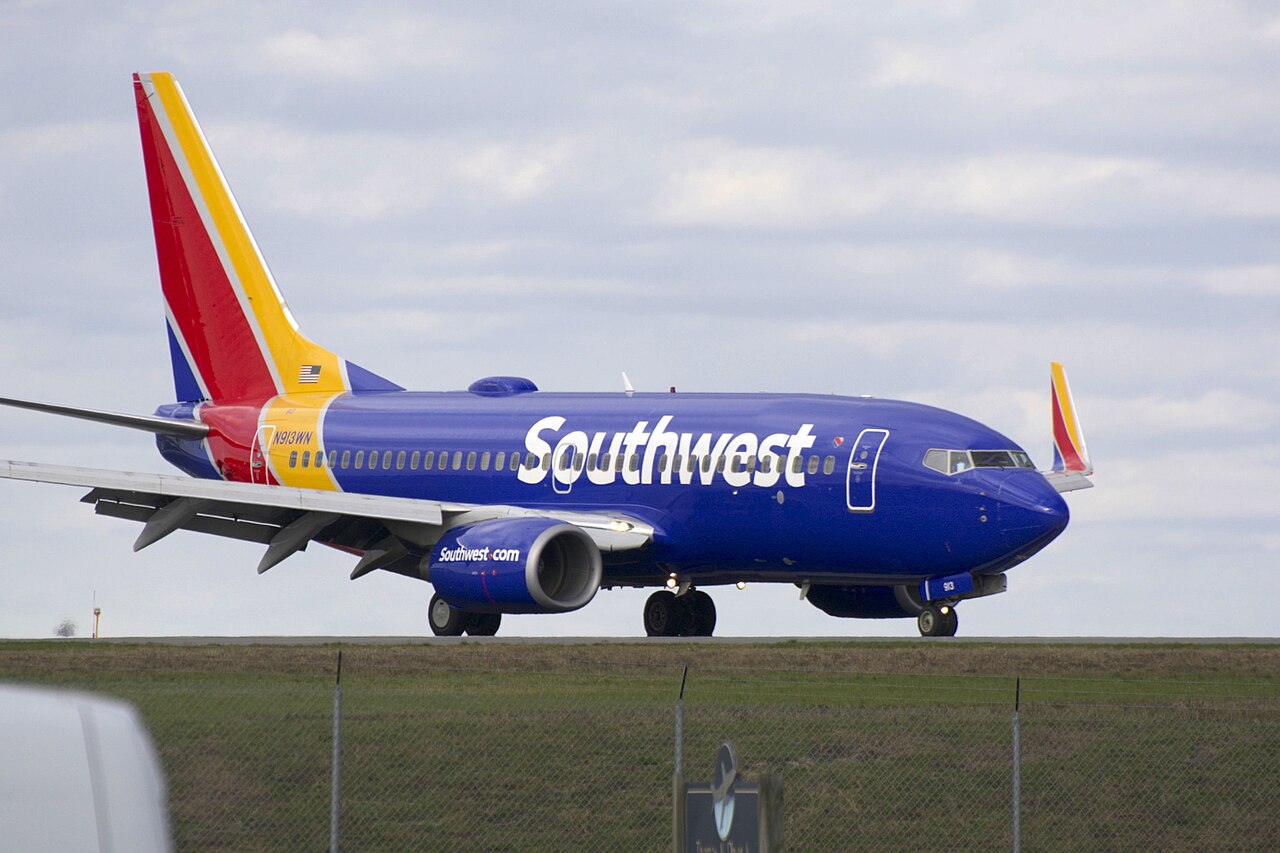 Southwest Aircraft Grounded For Two Days in Austin Due to Engine Damage