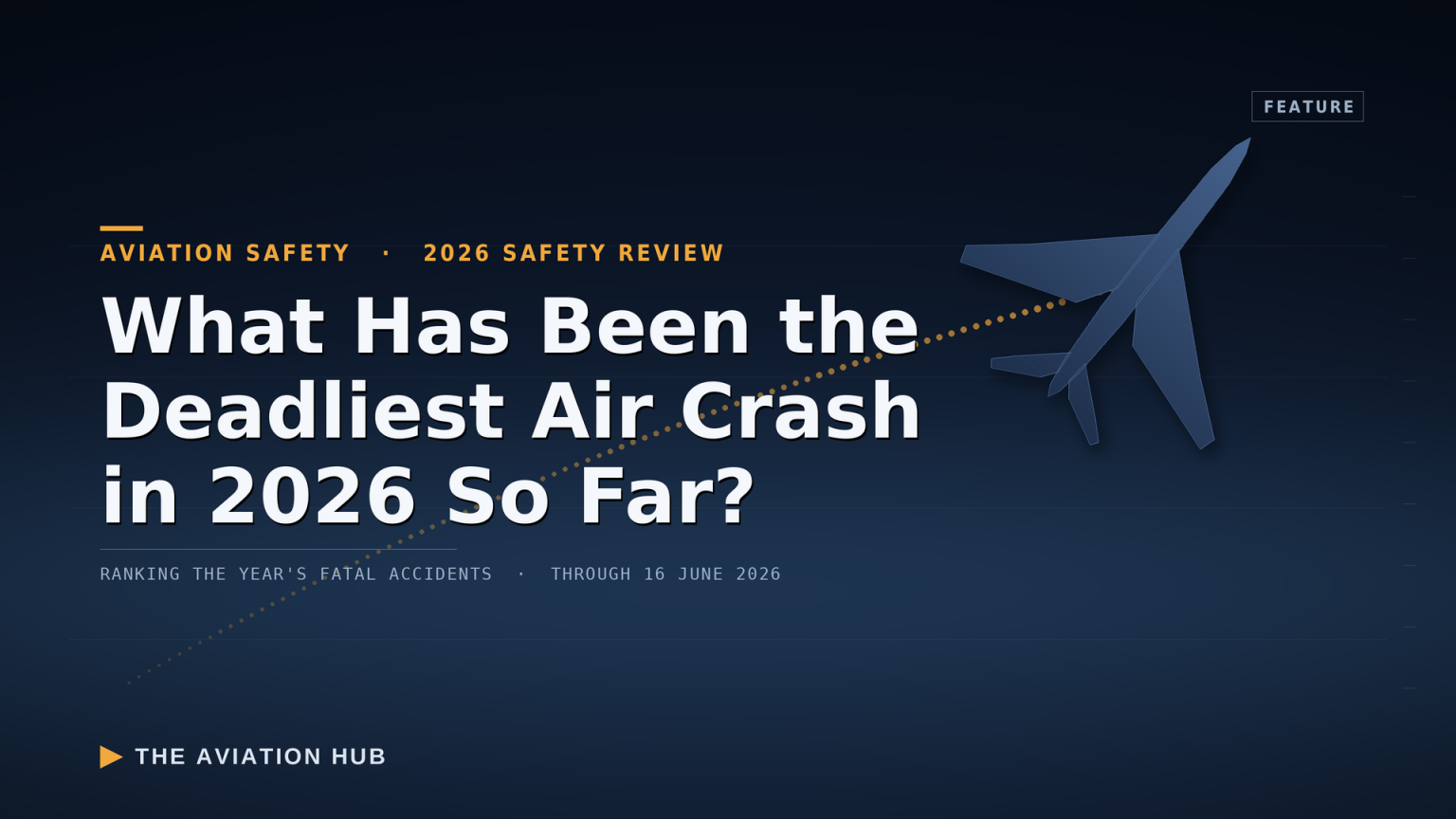 What Has Been The Deadliest Plane Crash in 2026 So Far? - The Aviation Hub