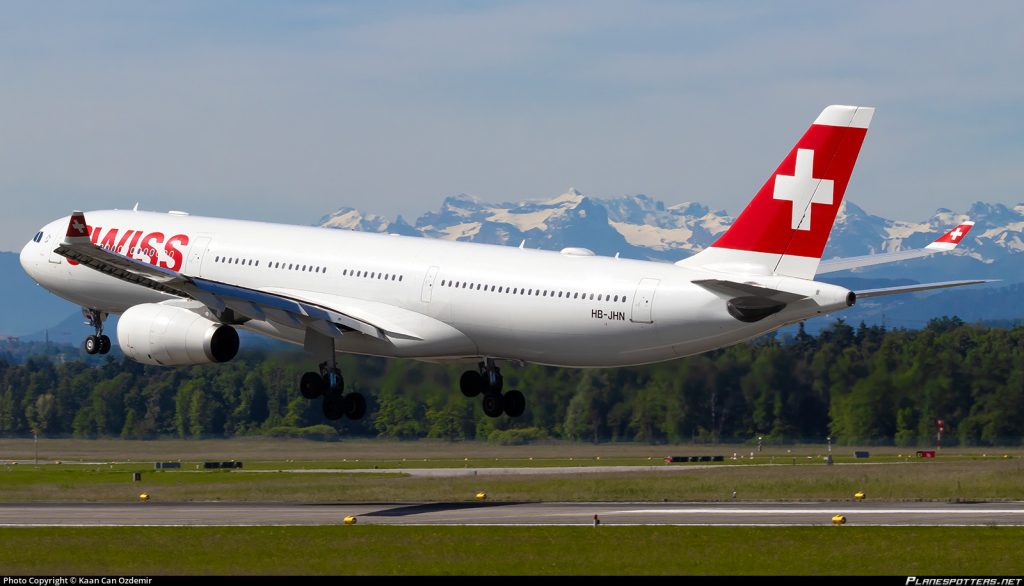 A Swiss International Air Lines Airbus A330-300 turned back over the North Atlantic and diverted to Dublin after smoke appeared in the cabin.