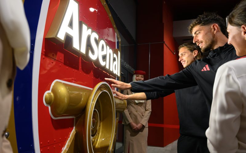 Emirates Does Really Cool Thing for Arsenal With Aircraft Parts