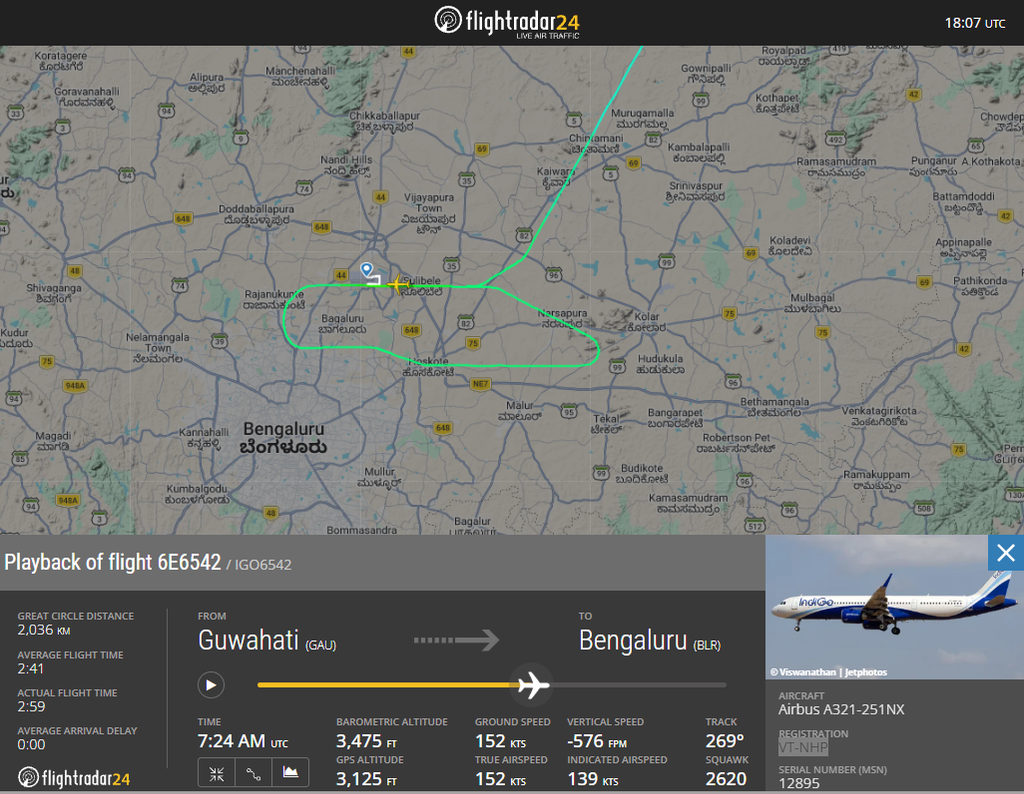 An IndiGo A321neo from Guwahati suffered a tail strike during a go around in Bengaluru. The DGCA has opened an investigation.