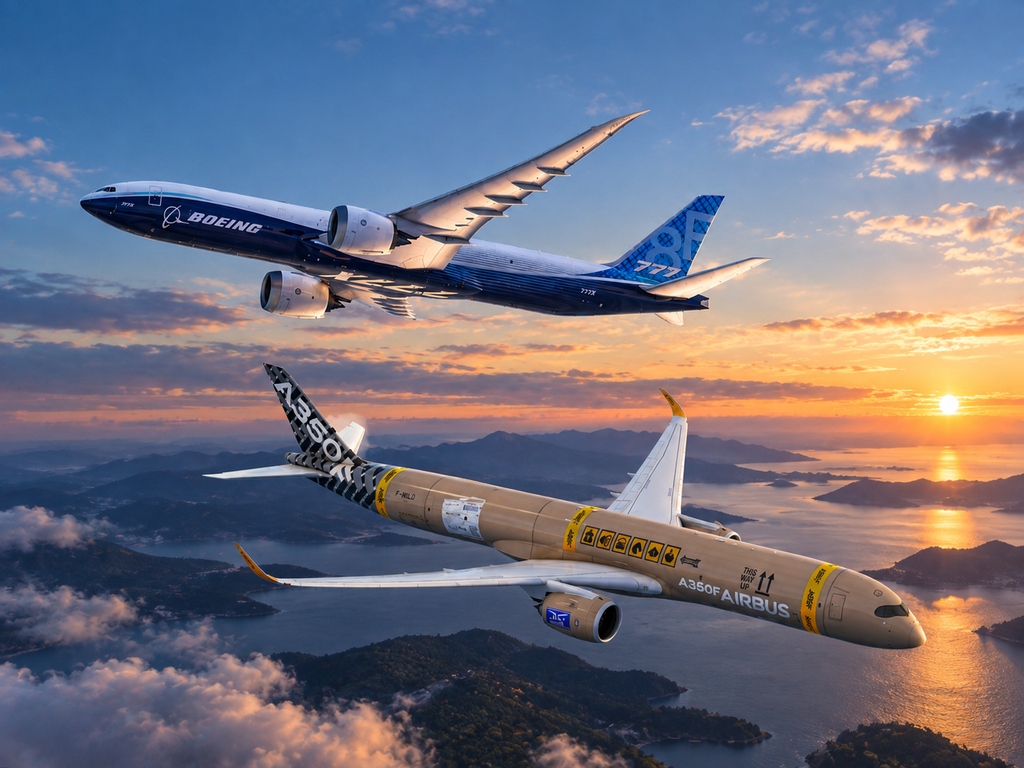 The next battle between Airbus & Boeing is heating up via the Boeing 777XF and the Airbus A350F. Which one will win the battle?