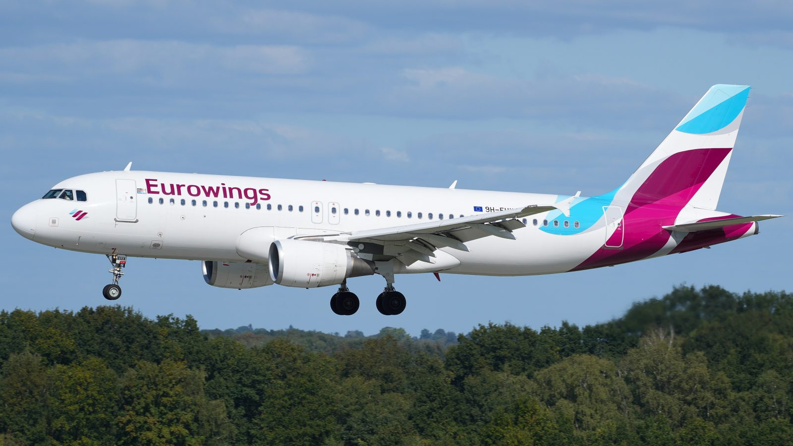 Eurowings flight EW9854 returned to Dusseldorf seven minutes after takeoff when smoke was observed in the cabin of the Airbus A320.