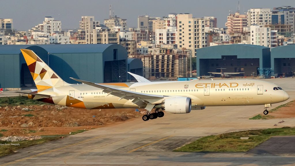 Etihad Airways Calgary: A6-BLL - Boeing 787-9 - Etihad Airways - 39656 - VGHS.