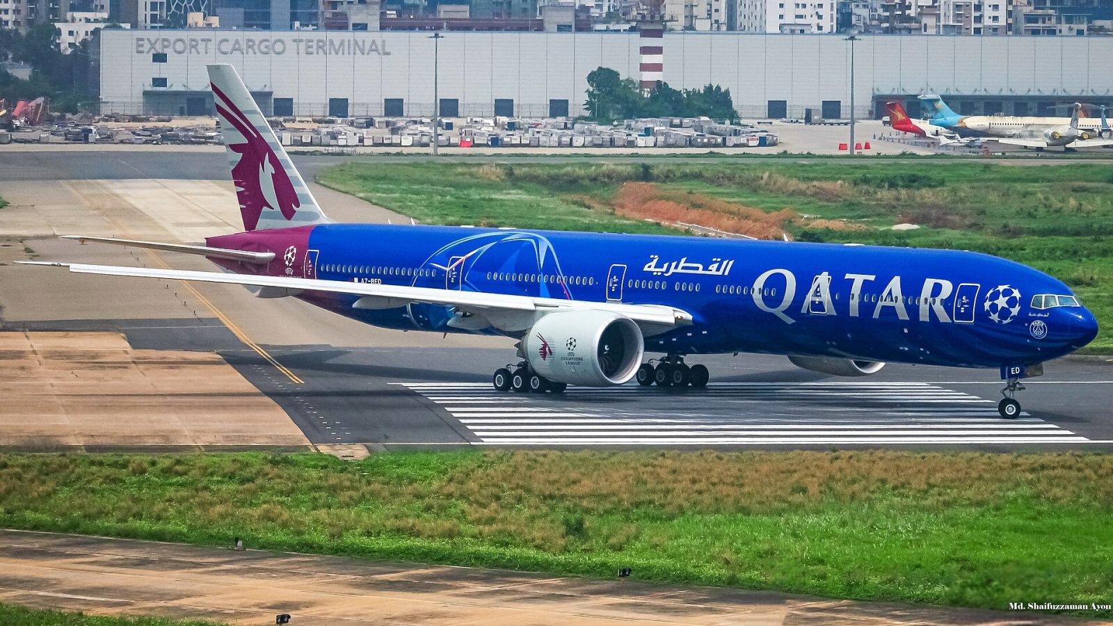 A7-BED | Qatar Airways | Boeing 777-300ER | 60330 | VGHS.