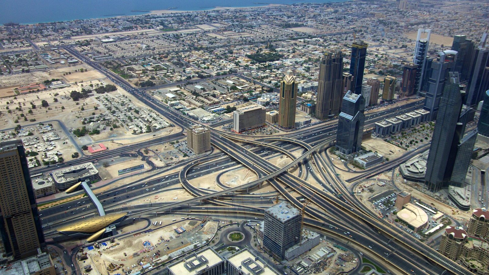 Dubai infrastructure: Dubai flyover bridges and infrastructure.