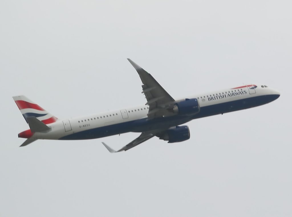 BRITISH AIRWAYS AIRBUS A321NEO G-NEOU