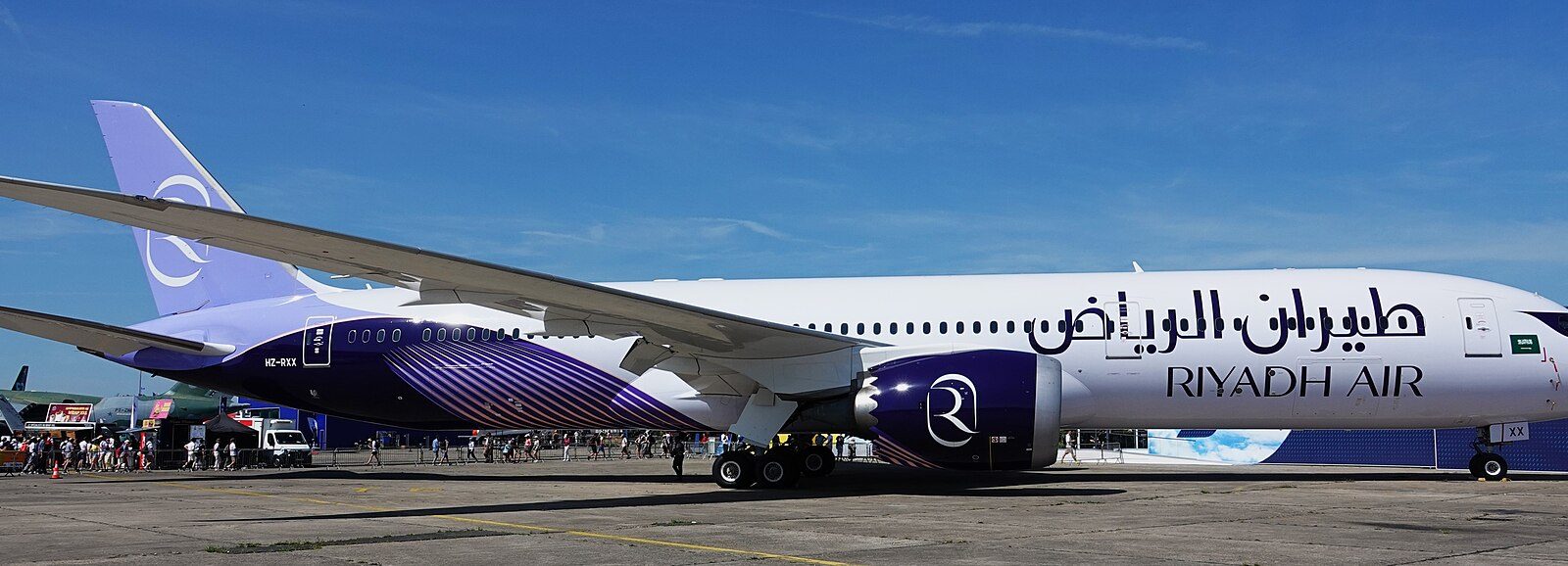 Riyadh Air indigo livery: Riyadh Air