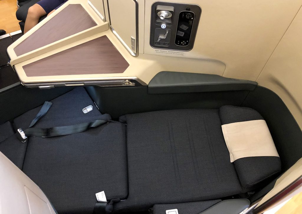 IndiGo A350: Fully flat... see how Cathay helps the new era of international travelers "arrive in better shape".