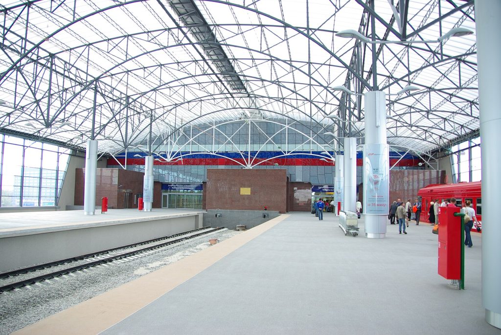 Moscow airports: railway station, dead-end railway station, airport railway station Aeroport Sheremetyevo
