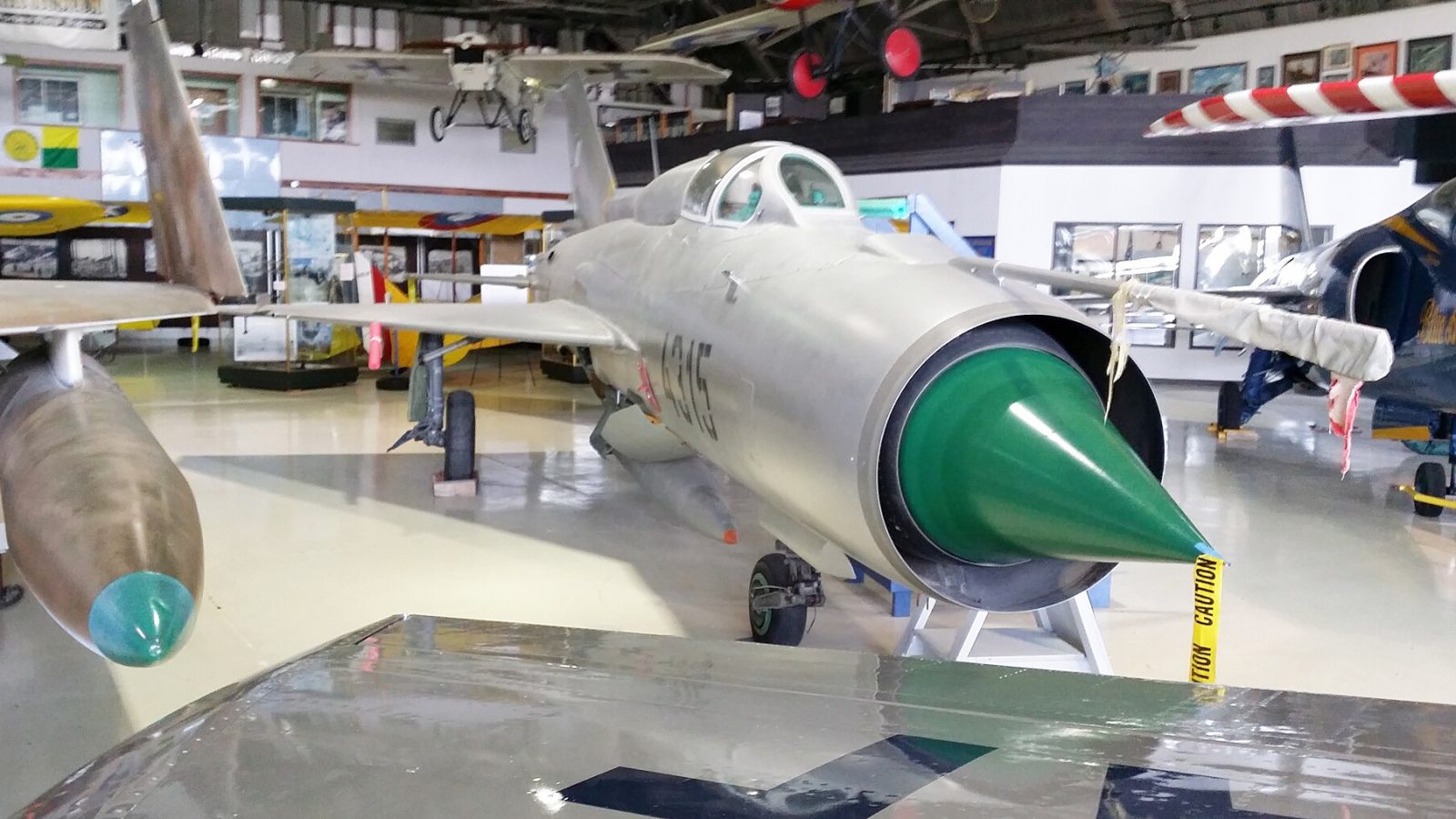 Chengdu J-10: From the museum website: This jet fighter is an icon of the Cold War and came to symbolize the military might