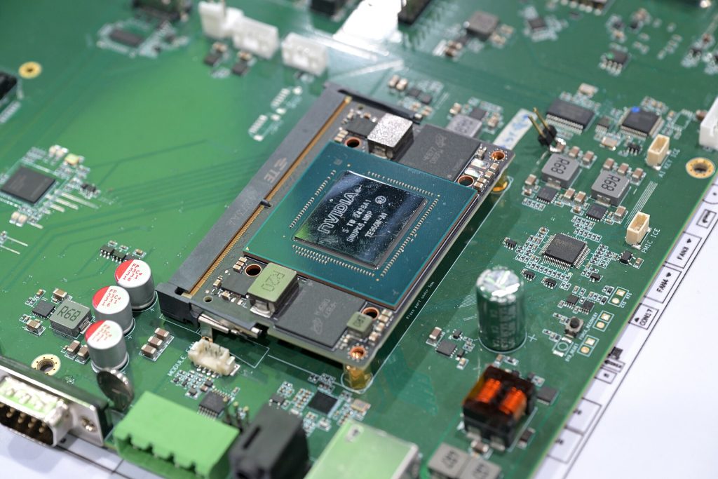 Jetson ONE: An Nvidia Jetson Orin NX on a motherboard at Computex Taipei 2025