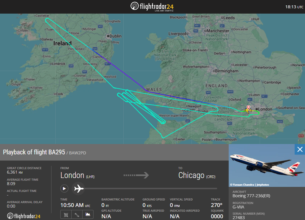 A British Airways Boeing 777 returned to London after losing cabin pressure over the Irish Sea. Here is why the crew descended and turned back.
