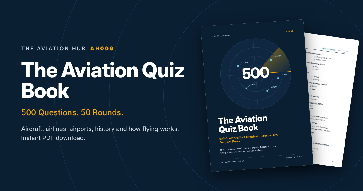 The Aviation Quiz Book, 500 questions in 50 rounds