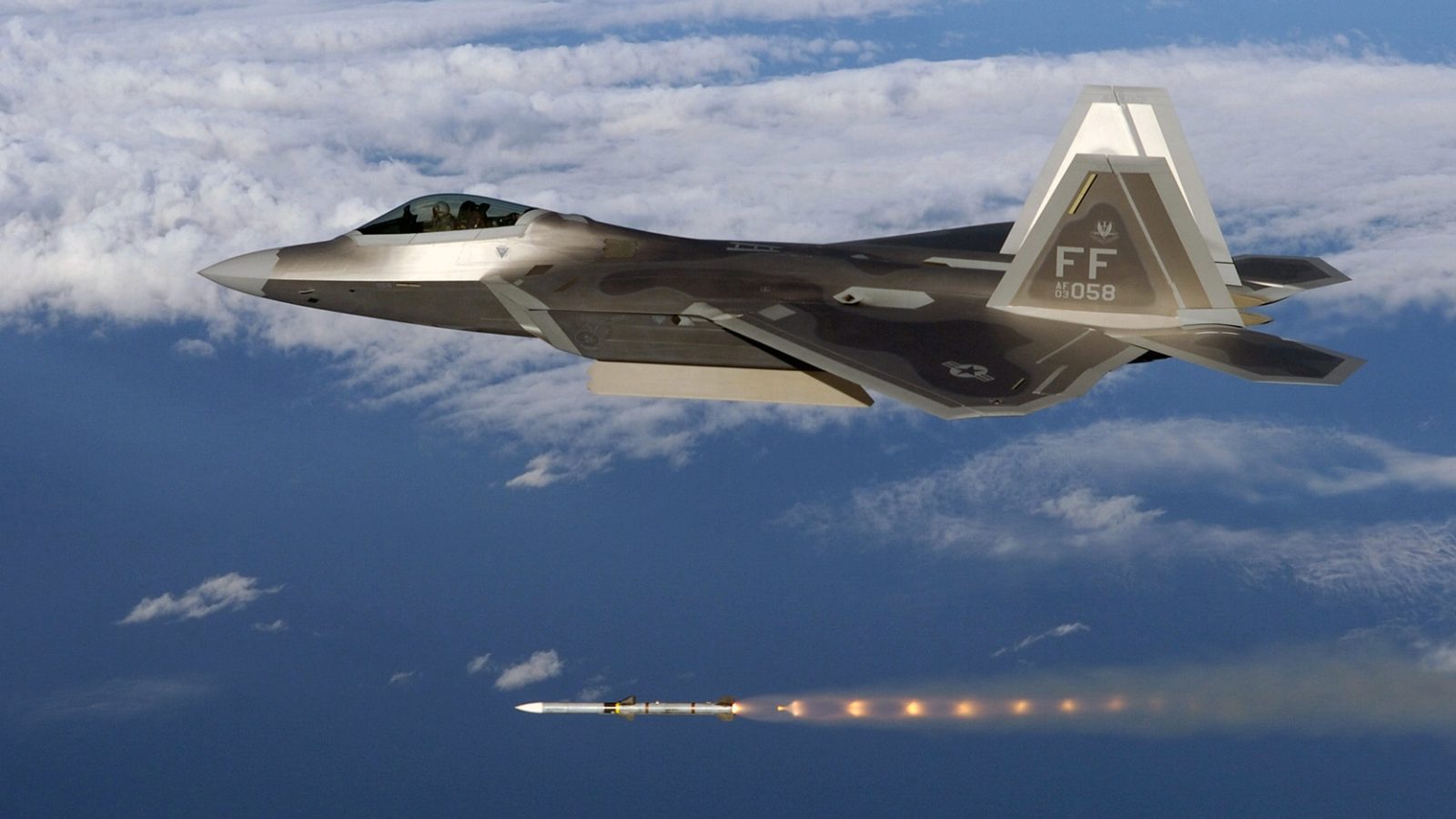 Archer Midnight eVTOL: This F-22A Raptor #03-4058 from the 27th Fighter Squadron "Fighting Eagles" located at Langley Air Force Base,