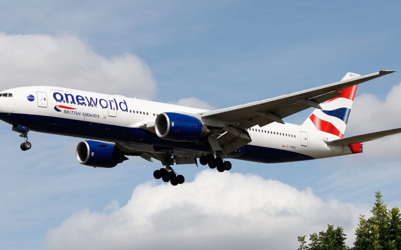 British Airways 777 London-Washington Declares Emergency