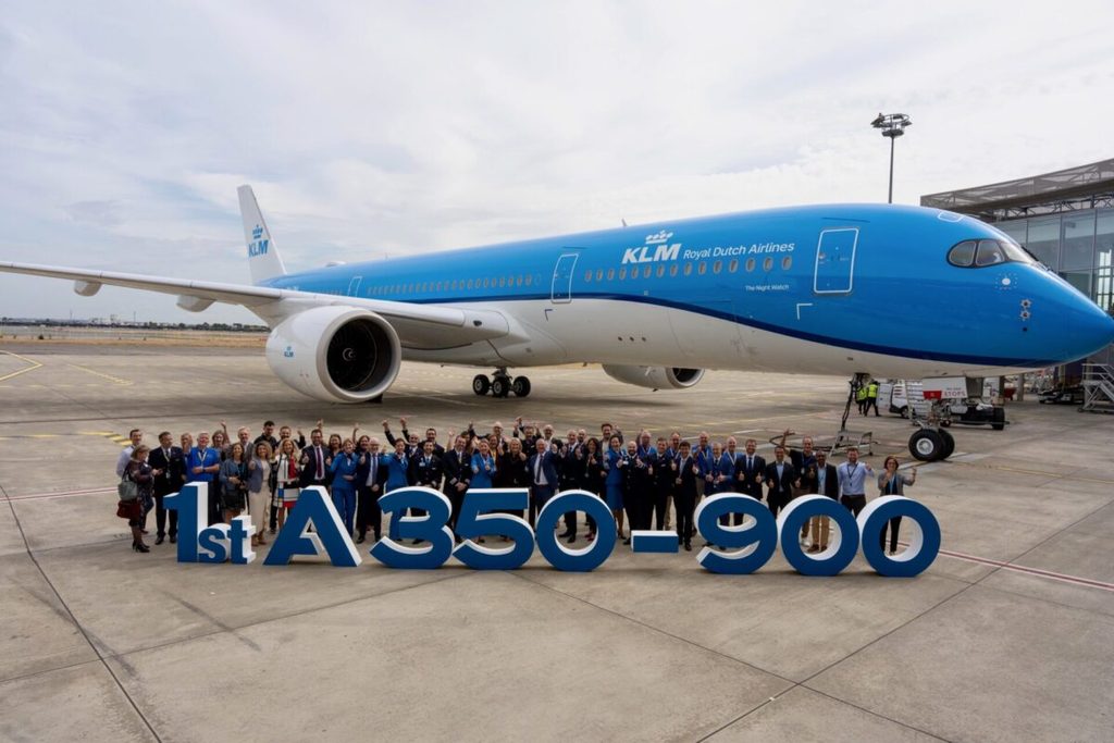 KLM A350: KLM