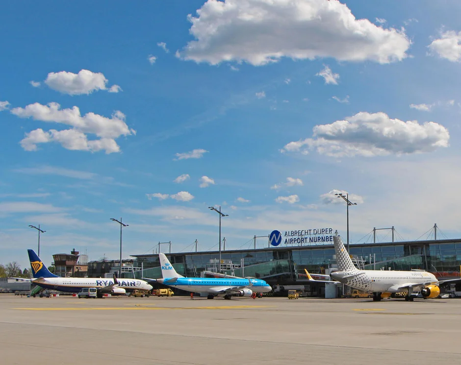 Nuremberg Airport suspended flights following an aviation emergency involving a Corendon Airlines flight from Corfu escorted by German Eurofighter jets.