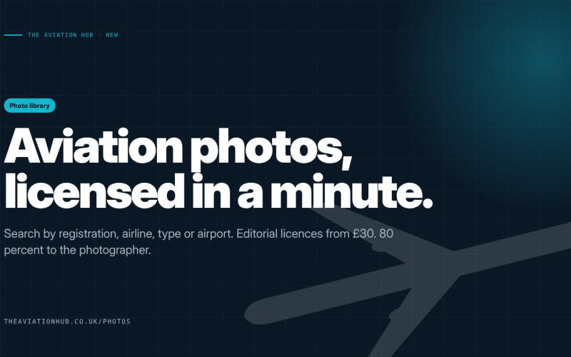 The Aviation Hub Launches Aviation Photo Library