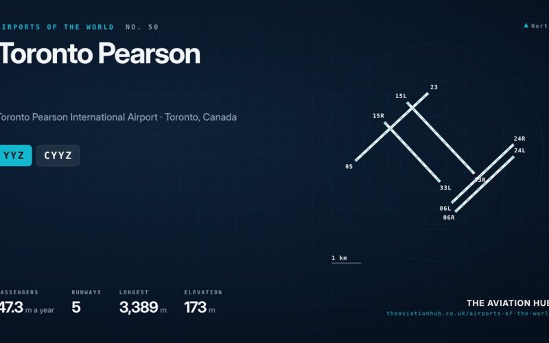 Toronto Pearson Airport Guide: Canada’s Five Runway Hub